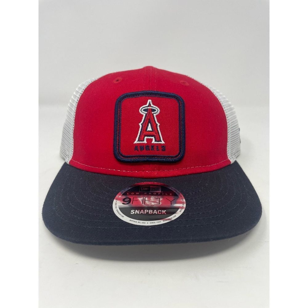 Los Angeles Angels Anaheim New Era‎ Snapback Red Low Profile 9Fifty Cap Mens NEW
